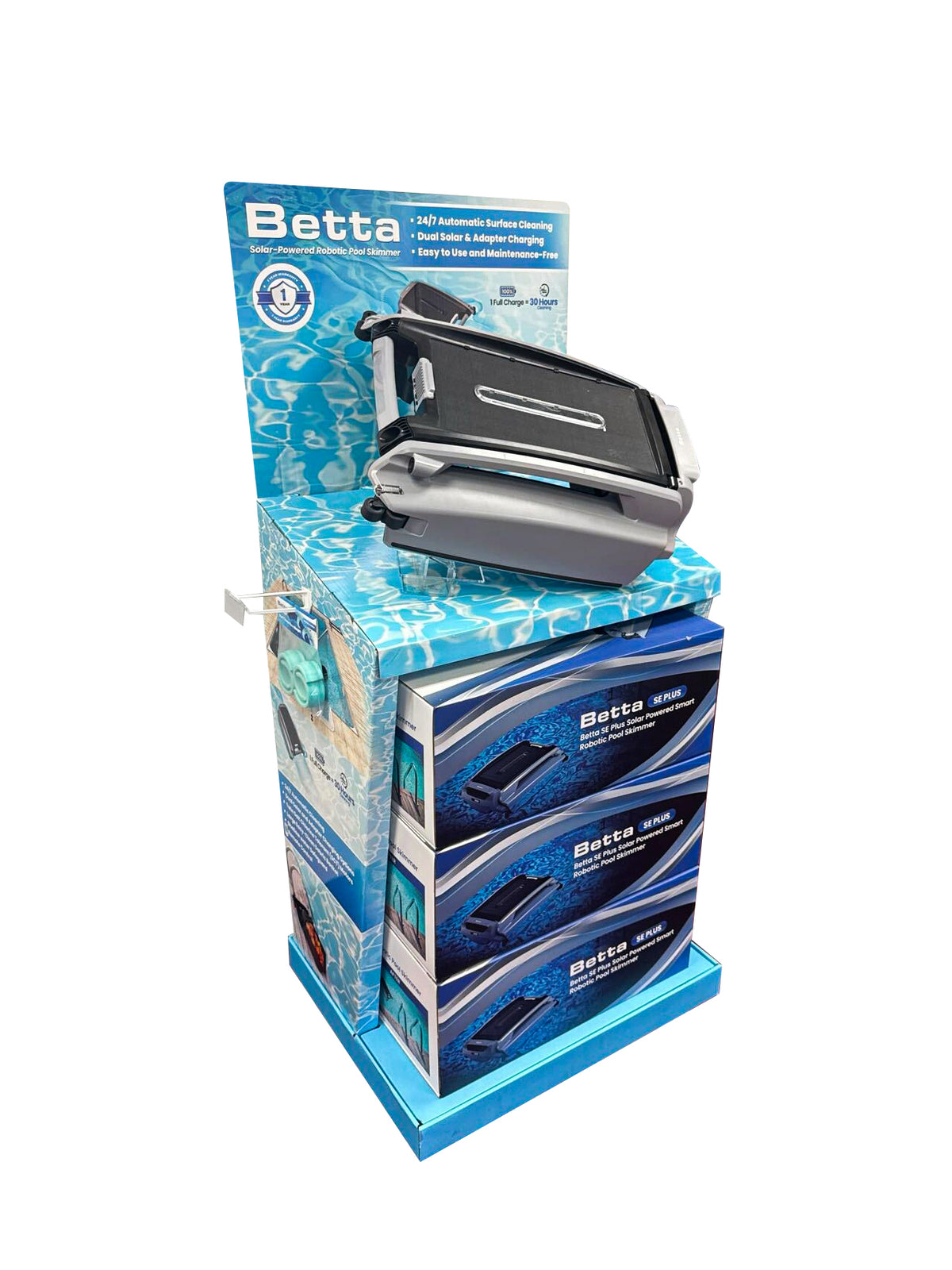 Betta Retail Display Stand