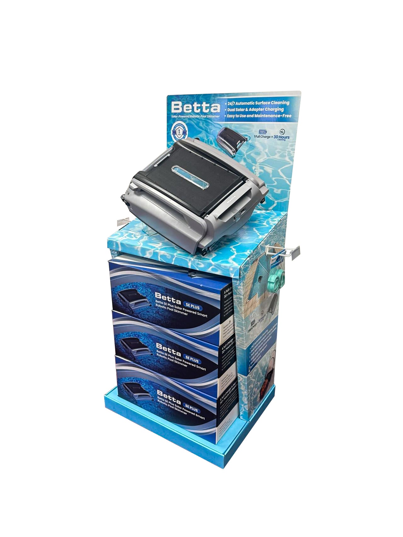 Betta Retail Display Stand
