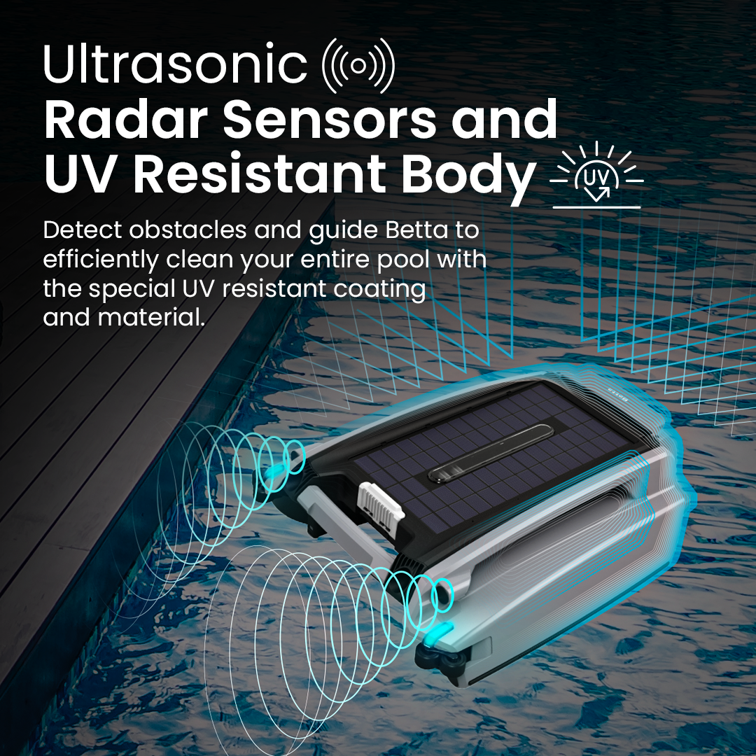 Betta SE Plus - Solar-Powered Robotic Pool Skimmer (Used)