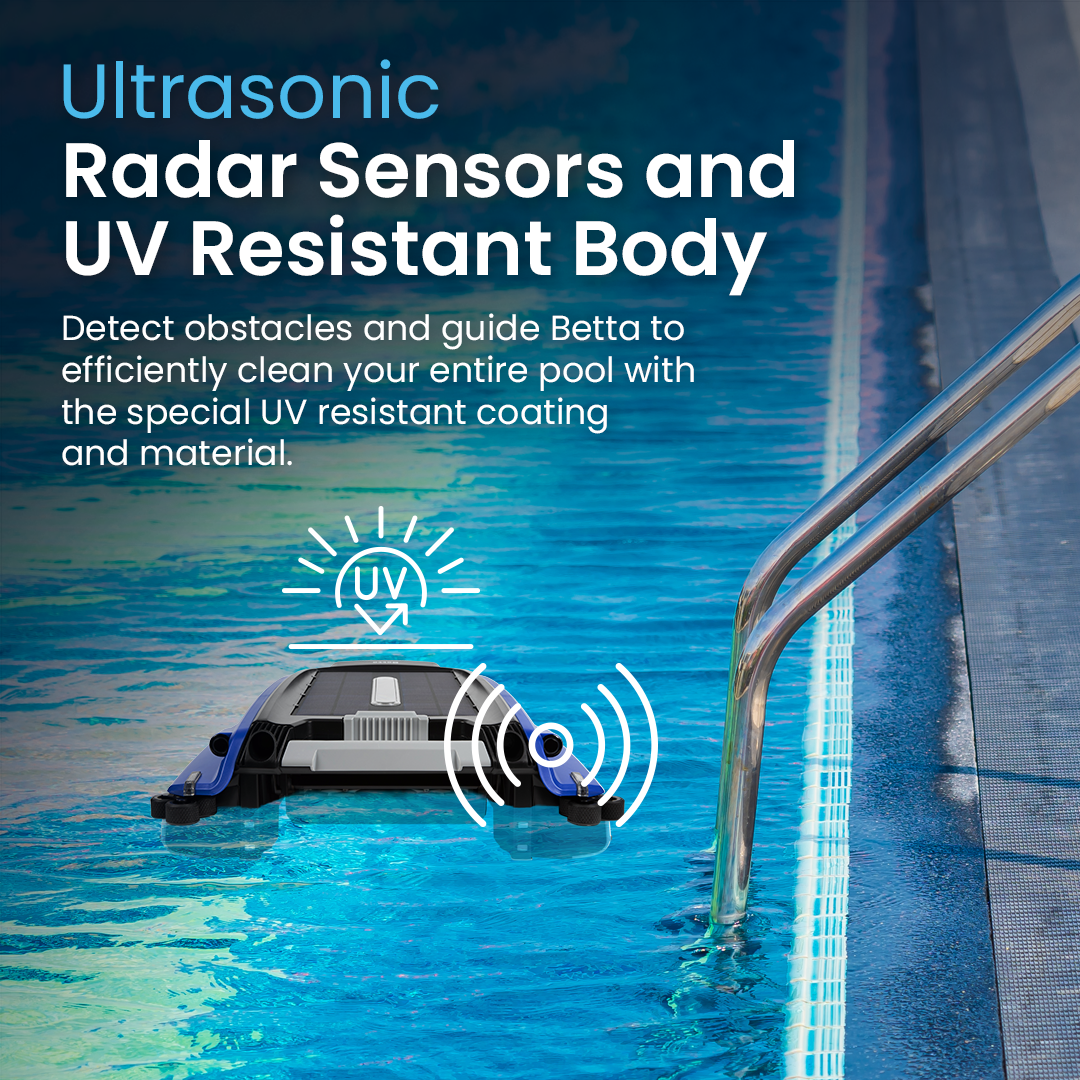 Betta SE - Solar-Powered Robotic Pool Skimmer (Used)