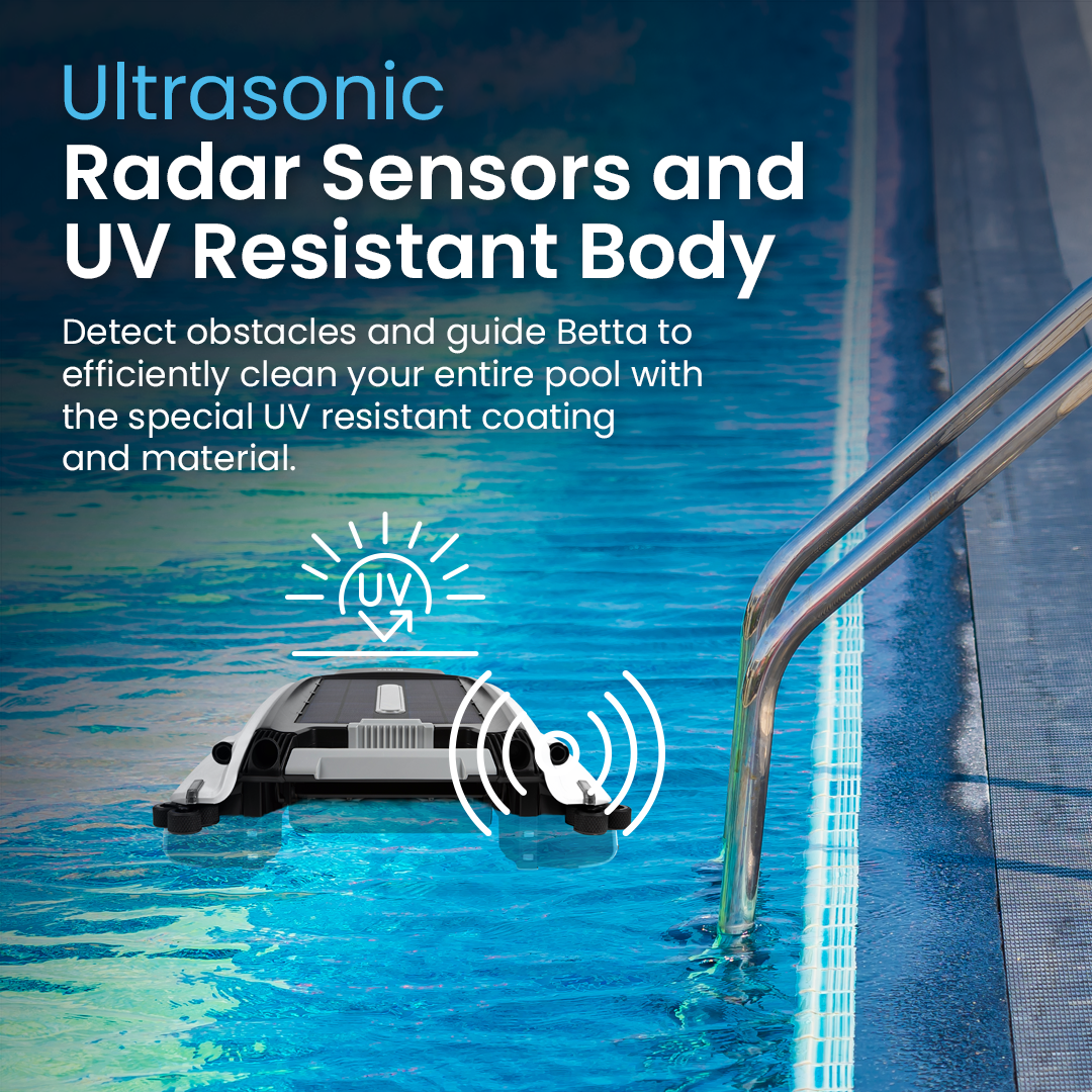 Betta SE - Solar-Powered Robotic Pool Skimmer (Used)