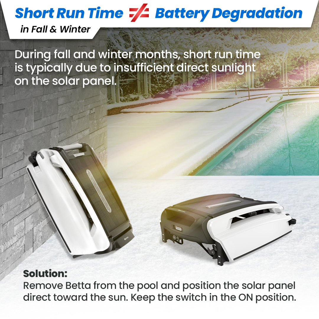 Betta SE - Solar-Powered Robotic Pool Skimmer (Used)