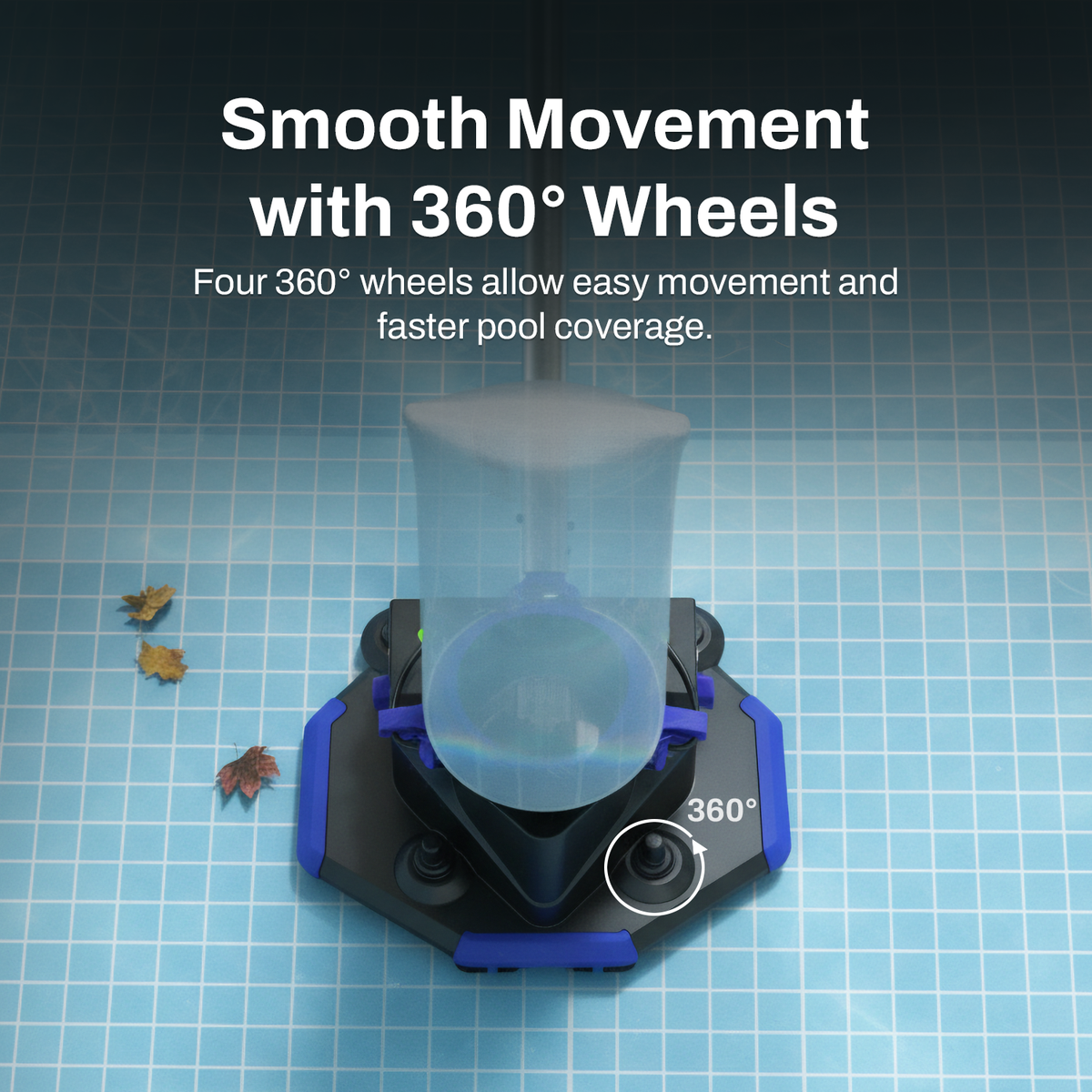 Betta Jet Sweep Handheld Cordless Pool Vacuum Cleaner