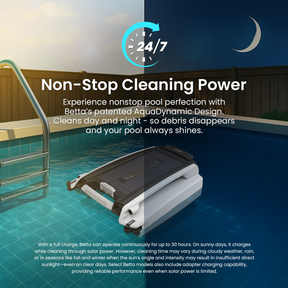 Betta SE - Solar Powered Smart Robotic Pool Skimmer